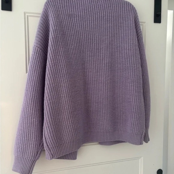 Lilac Open-Front Cardigan - Picture 5 of 5